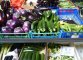 Banco di frutta e verdura di Giovanni e compagnia al Mercato Campo Marzio